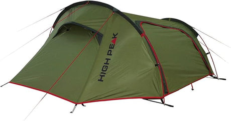 High Peak Sparrow Tent For Camping Unisex Adults Green (260 x 200 x 90/60 cm)