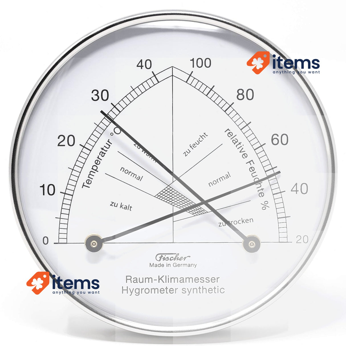 Fischer Comfortmeter, Stainless-Steel, Multi Colour, One Size 83 Grams