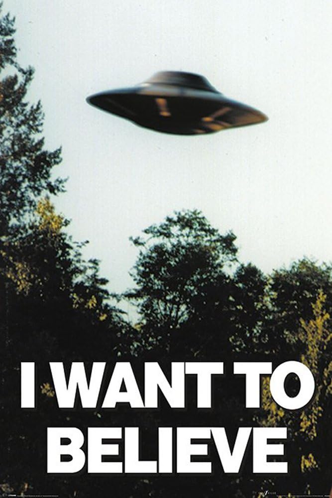 empireposter 737540 X-Files – I want to believe, UFO movie poster multicoloured