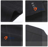 Allthemen Mens Slim Fit Jacket Black Single Breasted Blazer Button Cotton Casual