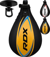 RDX Calf Leather MMA Boxing Pear Pears Speed Lemon Tree