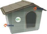 Croci Villa Kennel for dogs Brown 79x56x60 cm Recycled Removable Roof
