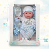 JC Toys Doll Soft Body Blue