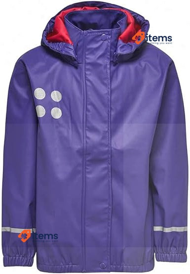 Lego Wear Girls Jamaica Rain Jacket Dark Purple 12 Years Legowear Girl S Size