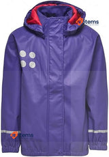 Lego Wear Girls Jamaica Rain Jacket Dark Purple 12 Years Legowear Girl S Size