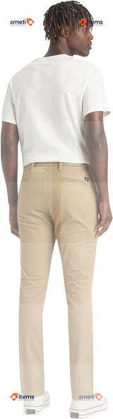 Dockers Men s Alpha Original Skinny Trousers, Size 32W/32L Khaki Dockers Men's
