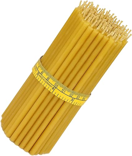 NKlaus 355g. Beeswax altar candles candles candles (approx. 100 pieces) 36261