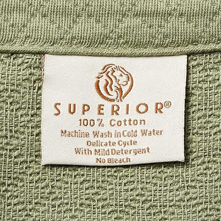 Superior Bedding Sheet For Bedroom Decor Cotton, Sage, Twin