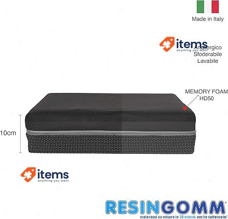 Resingomm Anti-decubitus Wheelchair Cushion Black 50kg 30kg Original Certified