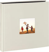 Hama "Fine Art" Photo Album 100 Black Pages Chalk