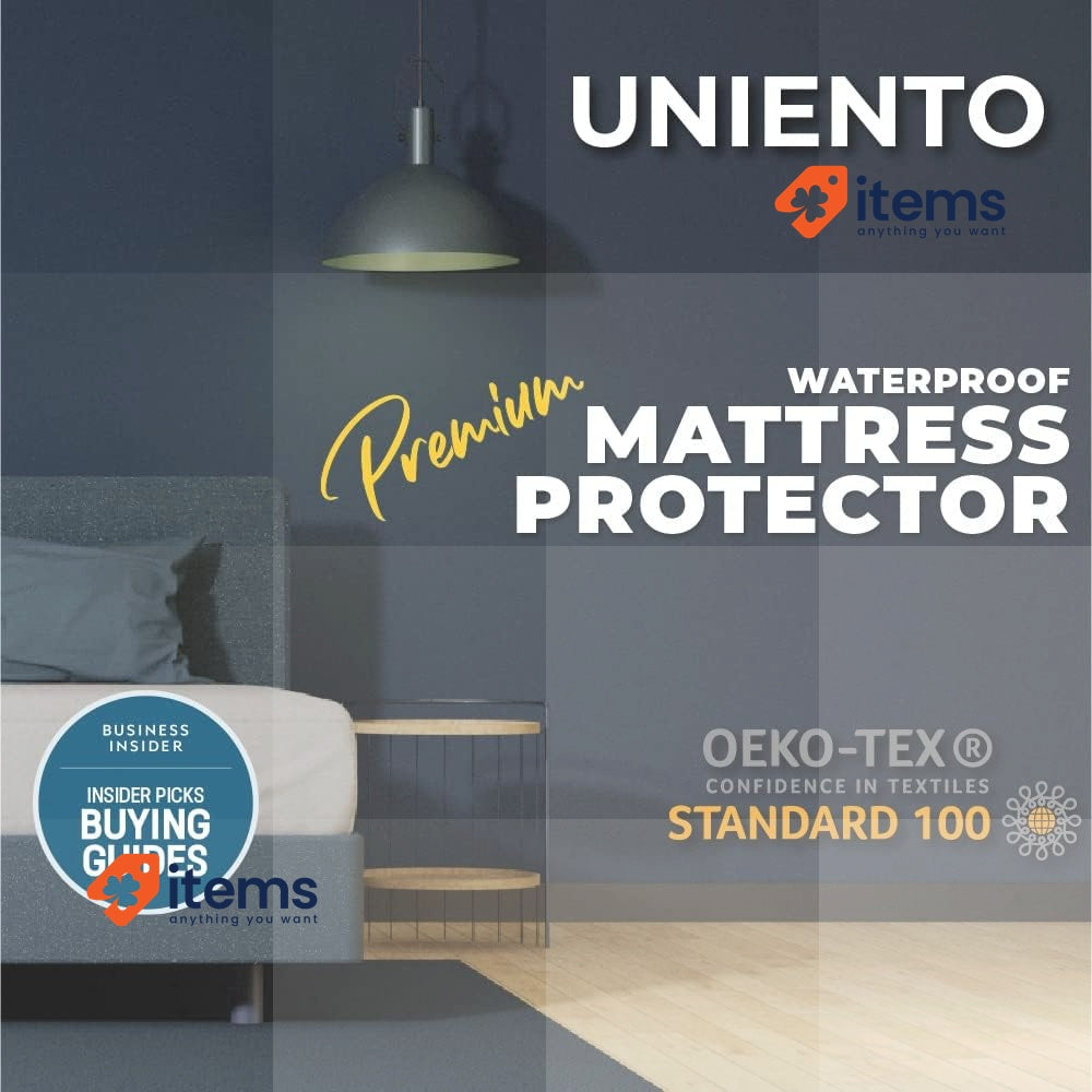 Waterproof Mattress Protector King Size 160x200 Cm Breathable Soft Touch Dust