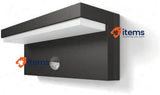 Philips myGarden Apply 1648493P3 - Wall Lamp with Motion Sensor Black