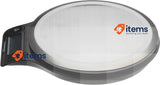 Amazon Basics Digital Kitchen Scales with LCD Display Black and Stainless Steel