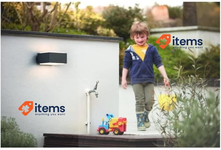 Philips LED Outdoor Wall Light Hedgehog Anthracite IP44 <p>MINOR COSMETIC