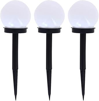 Xanlite PACK3SO50B Ground Spike Ball 10 cm 1 LED RGB IP44