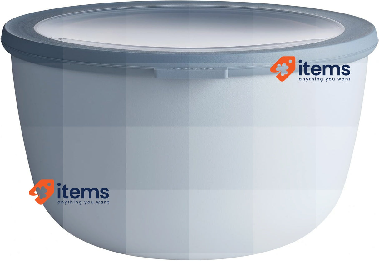 Mepal - Multi Bowl Cirqula Round - Food Containers with Lid (Lid Missing) blue