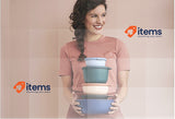 Mepal - Multi Bowl Cirqula Round - Food Containers with Lid (Lid Missing) blue