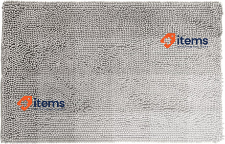 Amazon Basics Non - Slip Bathroom Mat Chenille Microfiber Bath Cm 53 x 87 cm