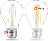 Amazon Basics LED E27 Edison Screw Bulb Clear Filament Warm White Non Dimmable