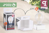 Paulmann 28515 LED with G53 Base, 8 Watt and 2700K Warm White Light, Aluminium