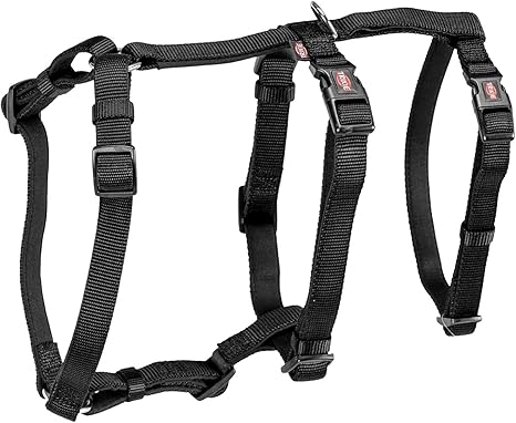 Trixie Stay harness, XS-S: 30-40 cm/10 mm, black