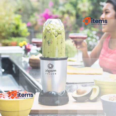 nutribullet Magic Bullet Mini, Electric Blender, Basic Pack 3 Pieces,