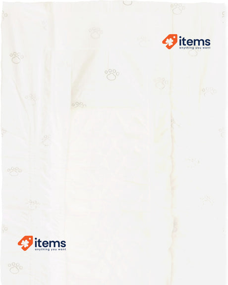 Amazon Basics Male Dog Wrap, Disposable Diapers, X-Small, Pack of 30, White