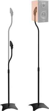 RICOO Speaker Floor Stand BH-08 Height Adjustable / 2 Pieces/Black