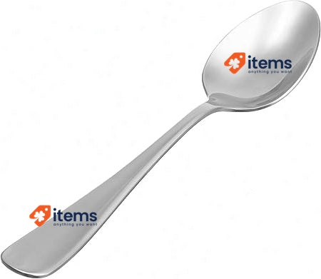 Amazon Basics Plain Tea Spoons Stainless Steel 13cm Silver Pack of 12