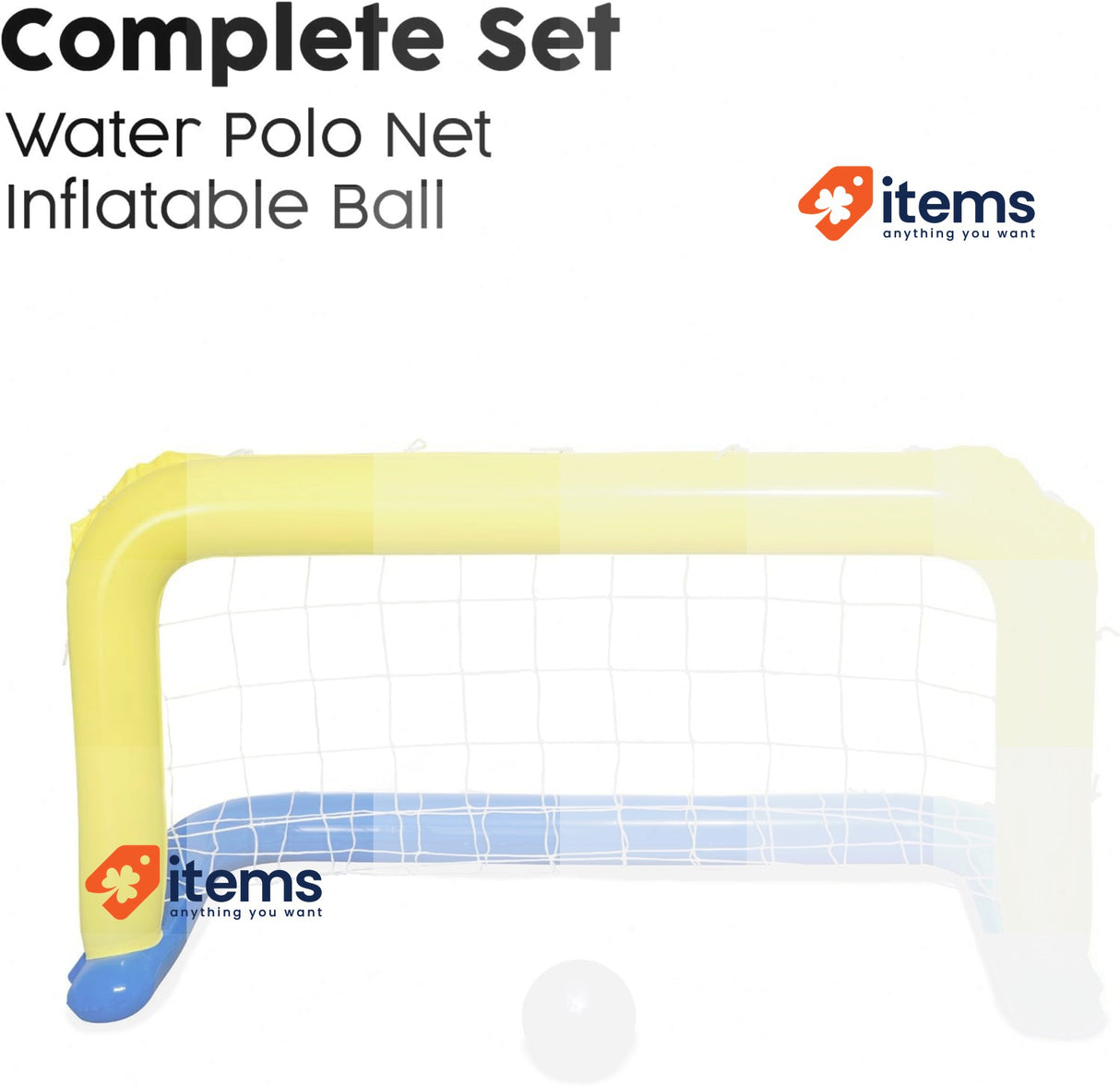 BESTWAY - Portería Hinchable Water Polo 66 x 137 cm Bestway Water Swimming Pool