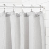 Amazon Basics Shower Curtain Tension Rod, Extendable - 137 to 229 cm, White