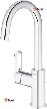 GROHE Bauloop Single-Lever Basin Mixer L-Size Eco-Friendly Tap 23763000