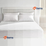 Pikolin Home - Aloe Vera Ribbed Matress Cover, 135 x 200 cm Fully Breathable