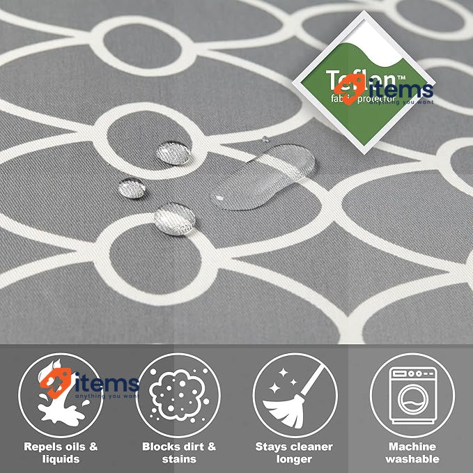 MidWest Homes for Pets Medium Dog Crate Cover With Teflon Fabric Protector Gray