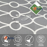 MidWest Homes for Pets Medium Dog Crate Cover With Teflon Fabric Protector Gray