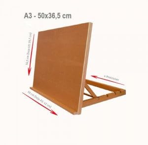 Art Creation Art Easel Table Top Beech Wood - A3 Plus