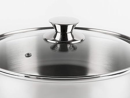 Vier CI22 Saucepan Diameter 22 cm 18/10 Stainless Steel