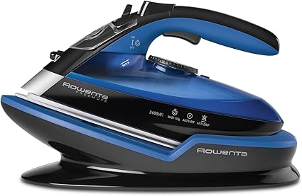 Rowenta Freemove Cordless Iron, Power 2400 W, Continuous Steam Flow Black/Blue