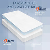 Dreamzie Waterproof King Size Mattress Protector 150 Oeko Tex 5ftx6ft 6" 28cm