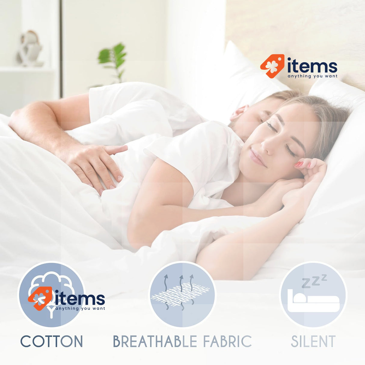 Dreamzie Waterproof King Size Mattress Protector 150 Oeko Tex 5ftx6ft 6" 28cm
