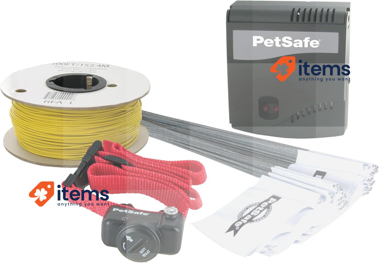 PETSAFE Wired Fence System - 6V - For Dogs Waterproof - Easy to Install
