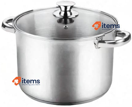 Vier OI18 Pot, Silver, 18 cm Stainless Steel <p>Rustproof handles and