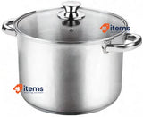 Vier OI18 Pot, Silver, 18 cm Stainless Steel <p>Rustproof handles and