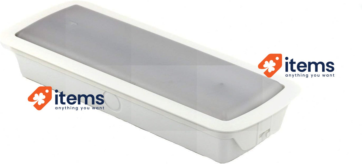 LED Auto Emergency Light White LED Autonomous 3 W 6400 Recessed Installation