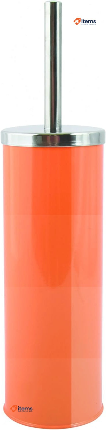 MSV Toilet brushes with holder, Stianles Steel, Orange <p>A modern design that
