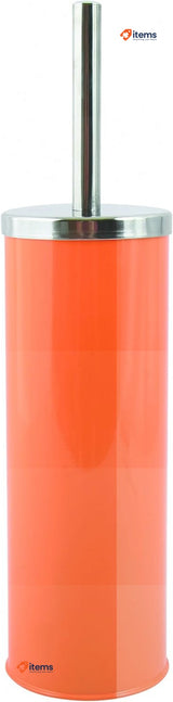 MSV Toilet brushes with holder, Stianles Steel, Orange <p>A modern design that