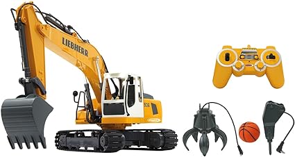 Jamara 405112 Liebherr R936 2.4G Digger Destruction Set with Sorting Grab