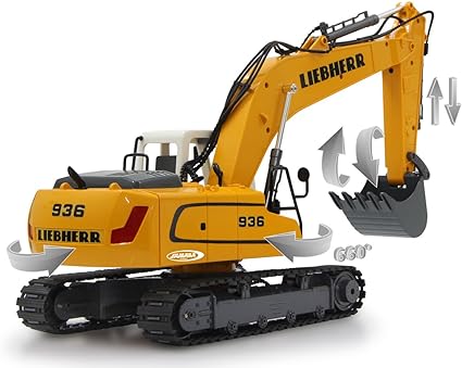 Jamara 405112 Liebherr R936 2.4G Digger Destruction Set with Sorting Grab