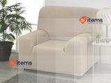 Martina Home Sofa Cover Elastic Model Emilia 1 Space Mink Made In Spain