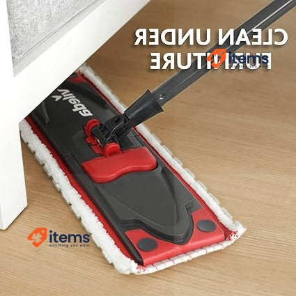 Vileda Revolution Box, Plated Mop washing system with bucket Red Vileda - Floor